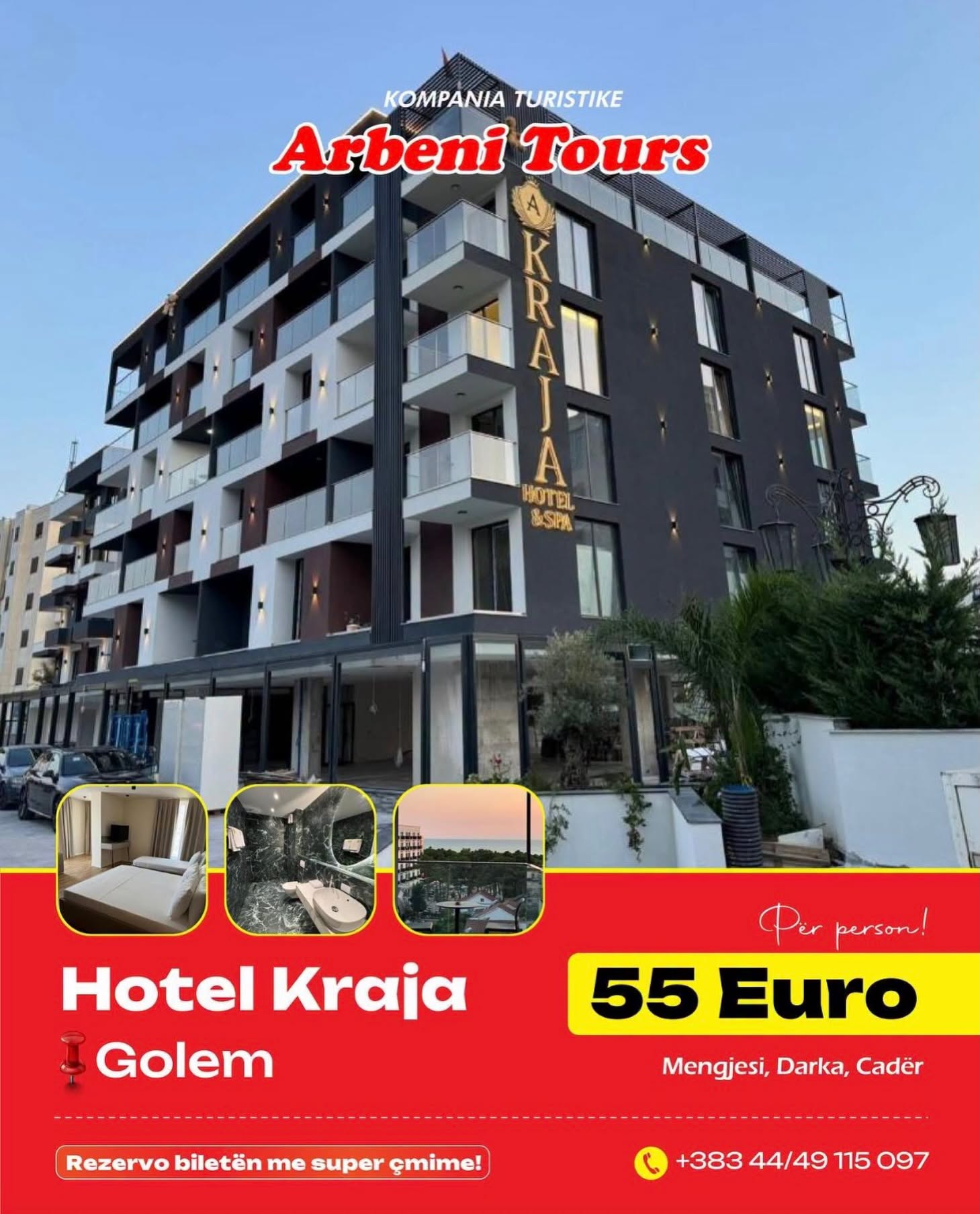 HOTEL KRAJA – GOLEM