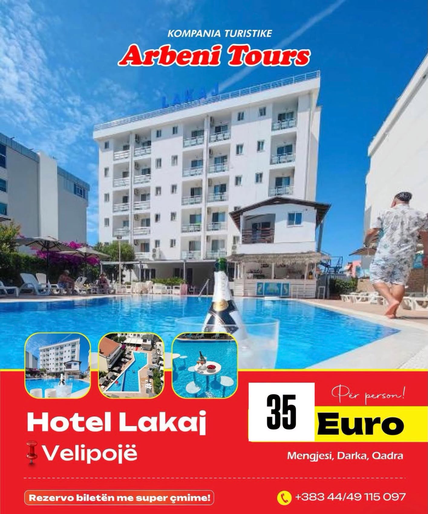 HOTEL LAKAJ – VELIPOJË